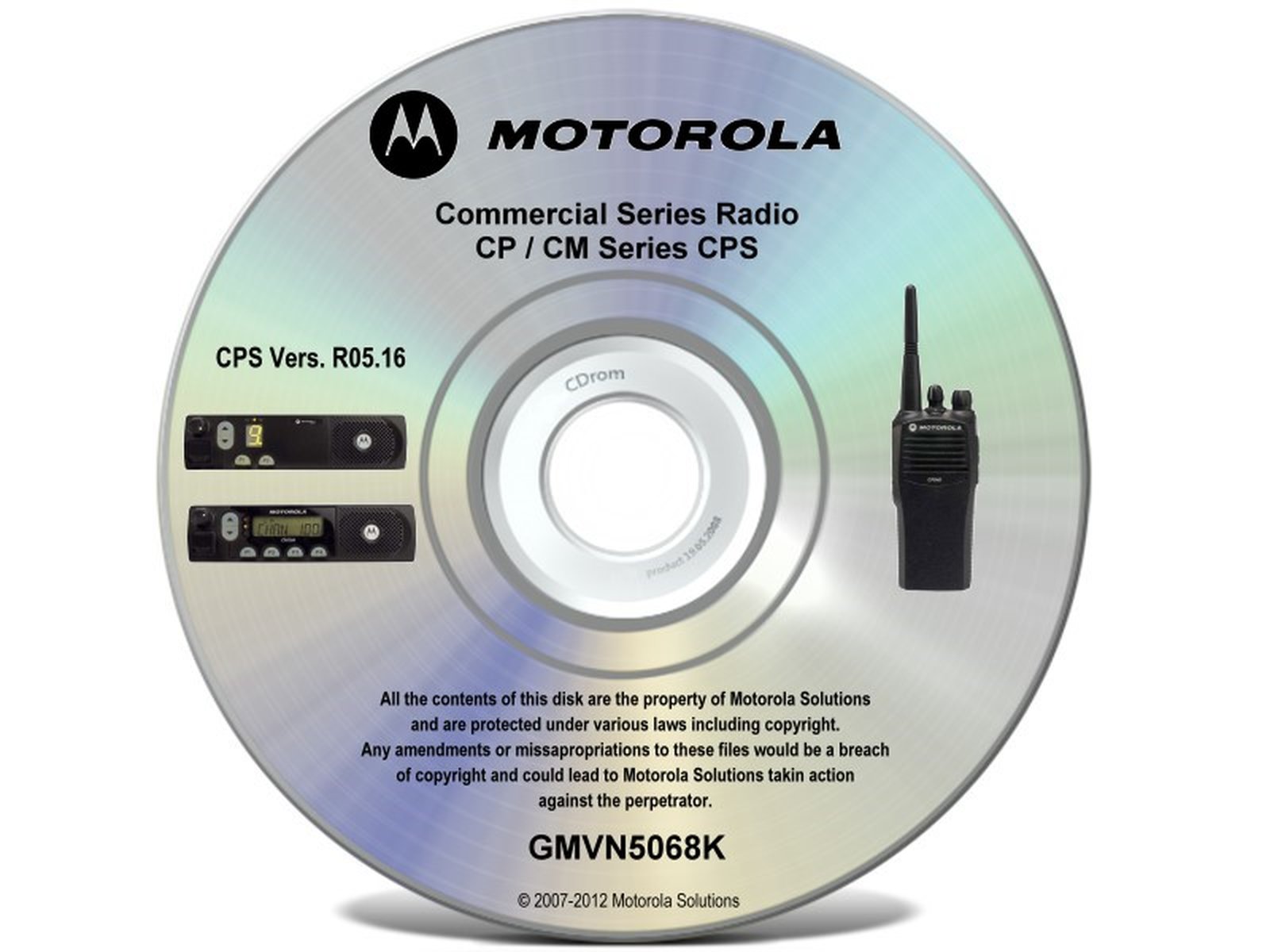 Motorola GMVN5068K CP/CM Serie Programmiersoftware