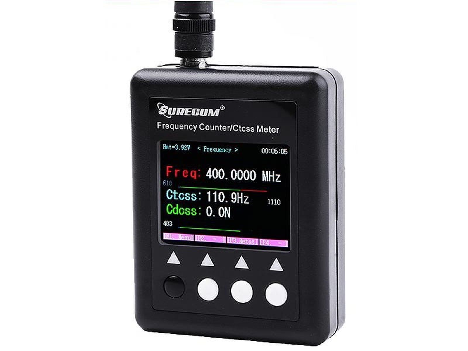 Surecom SF-401 Plus Frequenzzhler 27-3000 MHz CTCSS CDCSS DMR