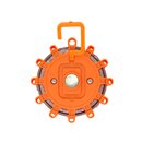 Powerflash PLUS LED Signalleuchte Batterie Orange