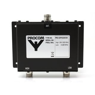 Procom PRO-DIPX 225/330-N XS Diplexer 0-225 MHz und...