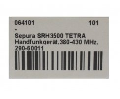 Sepura SRH3500 TETRA Handfunkgerät
