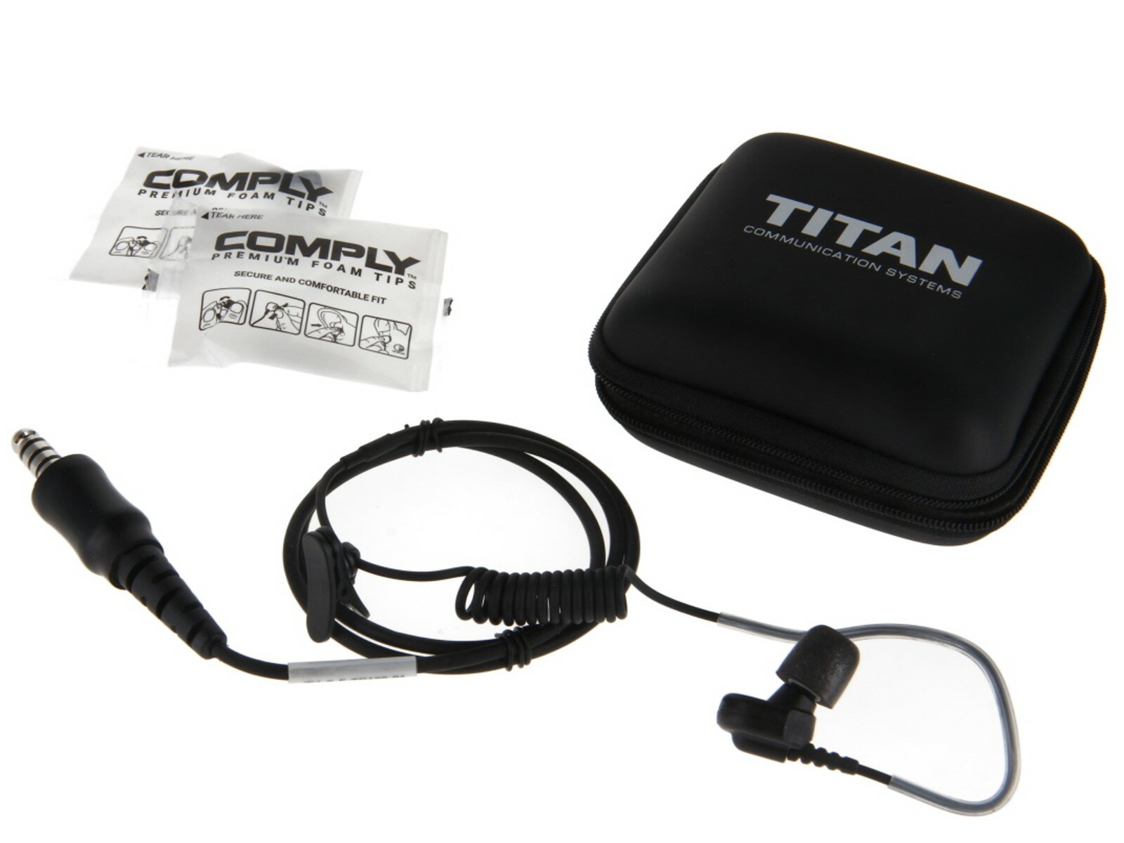 TITAN In-Ear Headset mit Ohrknochenmikrofon und Nexus Stecker