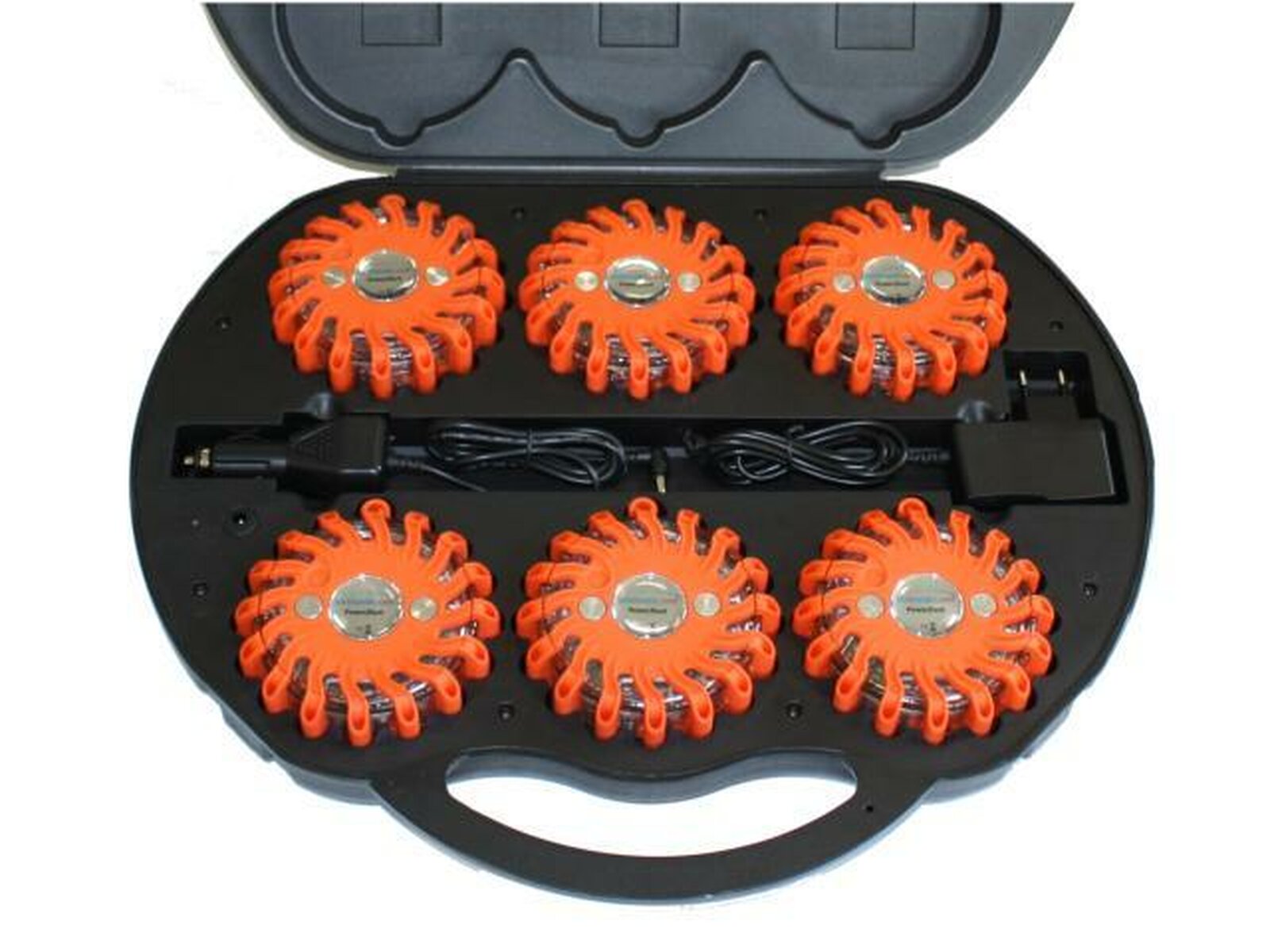 Powerflash LED Kofferset Blitzer Orange