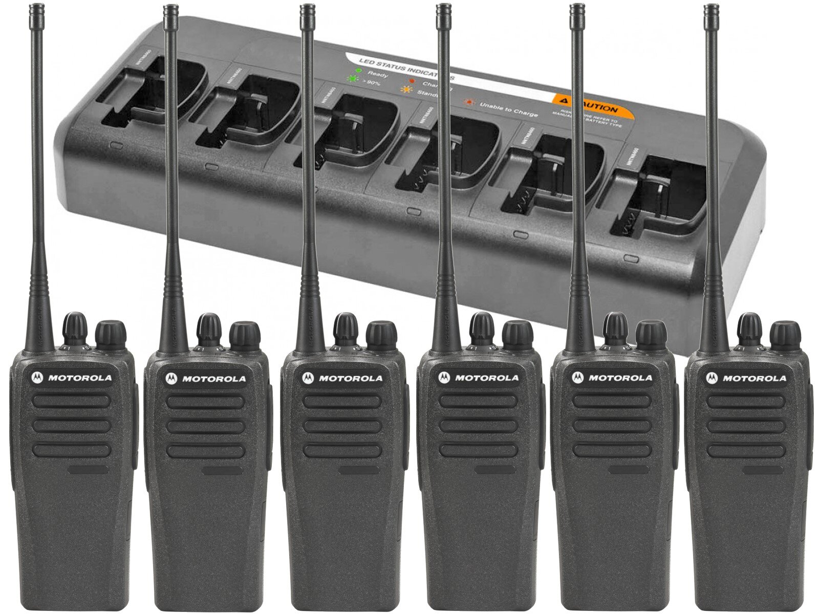 Motorola Handfunkgeräte Set 6x DP1400 + 6-fach Ladegerät