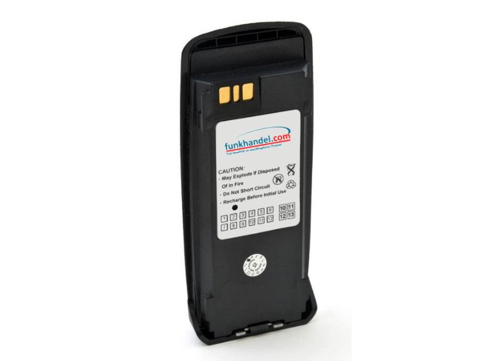 Akku für Motorola DP3400 - DP3601 1,9 AH Li-Ion