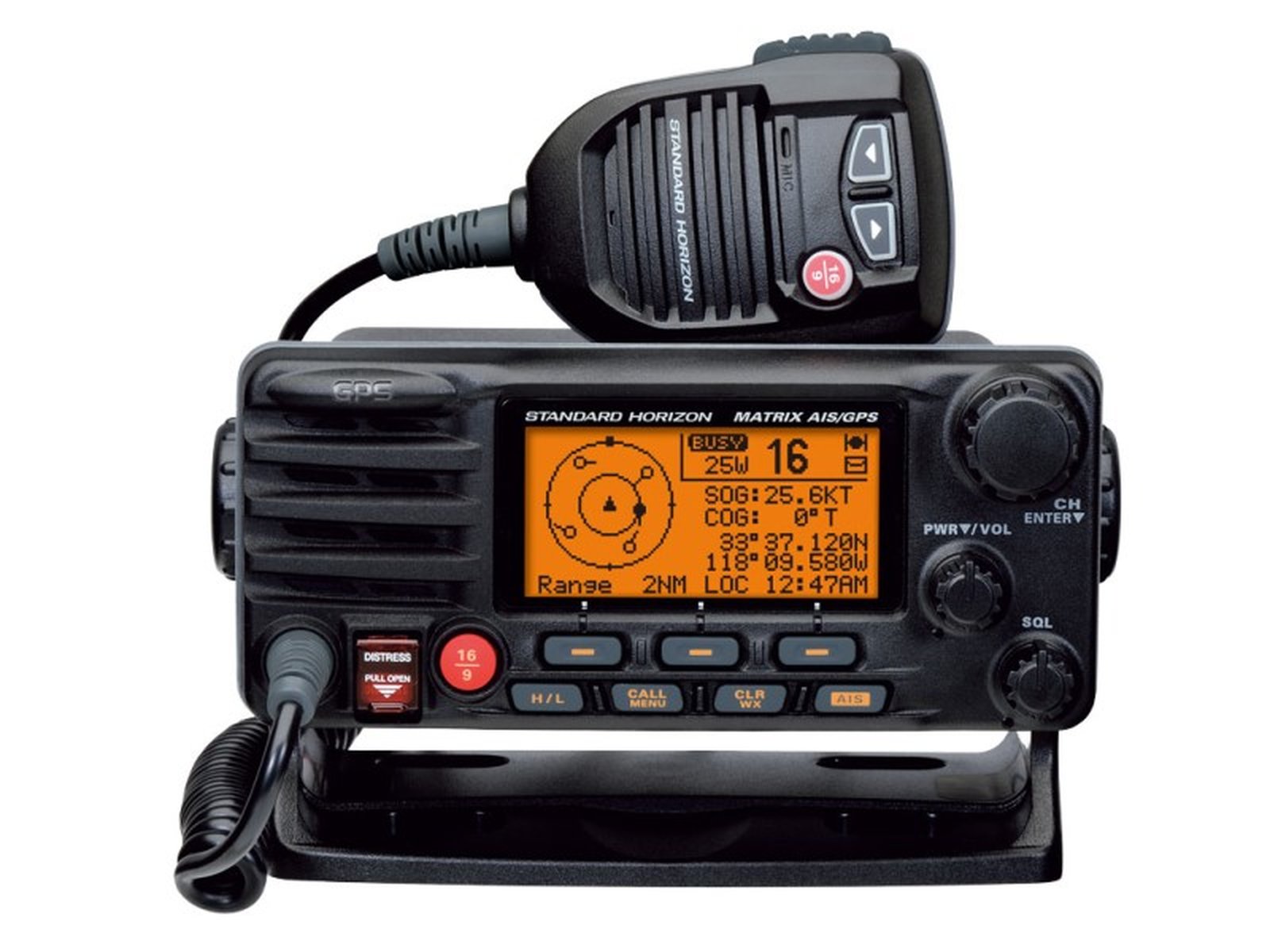 Standard Horizon GX2200E Seefunk