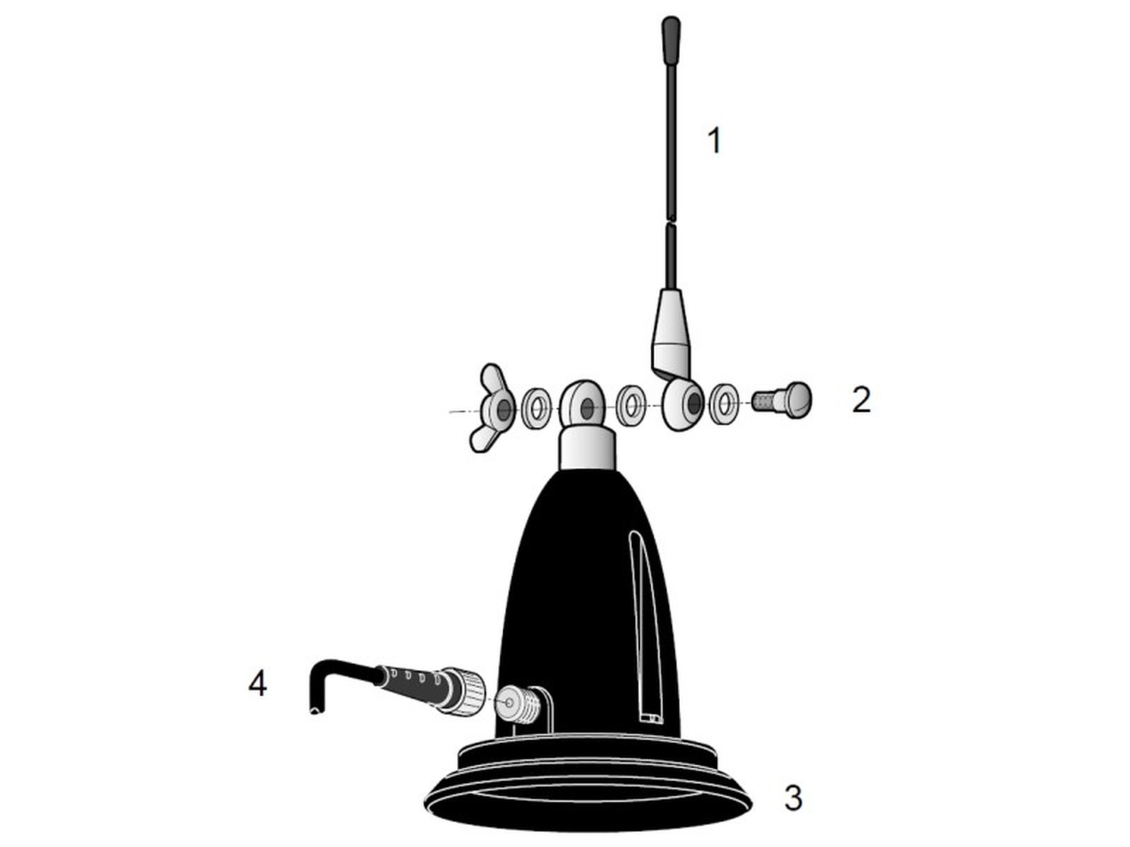 Kathrein K66012 Schutzmatte fr Magnetantenne