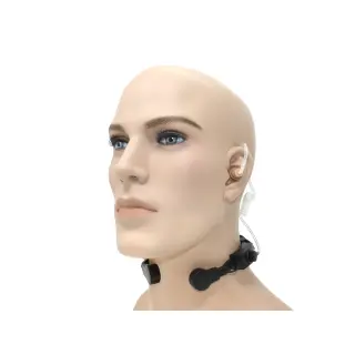 Profi Kehlkopf Security Headset robust KEP33-DP2
