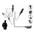 Schallschlauch Headset 3-Wege Sepura STP