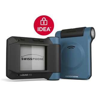 Swissphone s.QUAD X15 V Set mit Ladestation und Tasche SG