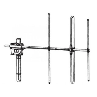 Procom R 2-6/h 3-Element Yagi 155-175 MHz 5dBd