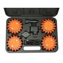 Powerflash LED Kofferset 4 Blitzer Orange