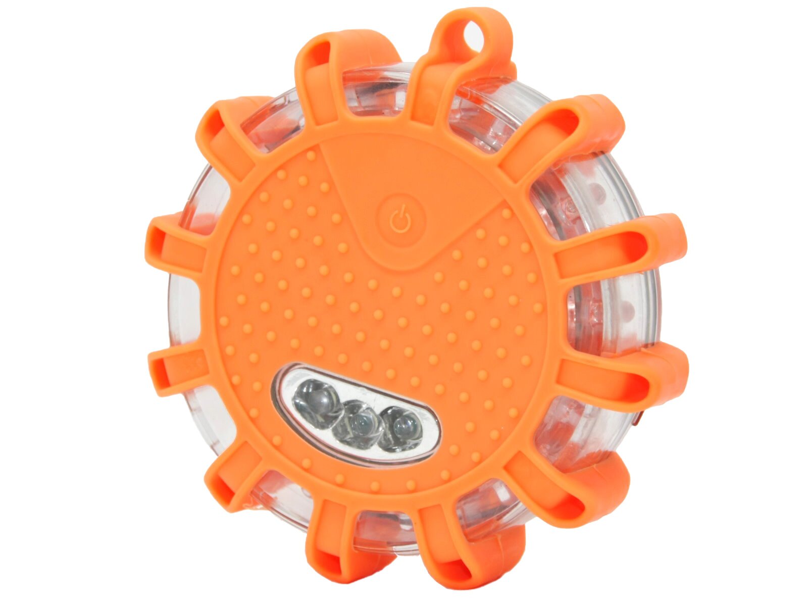 Powerflash PLUS LED Signalleuchte Batterie Orange