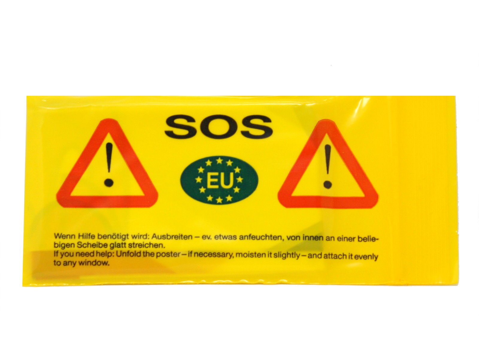 SOS Warntransparent