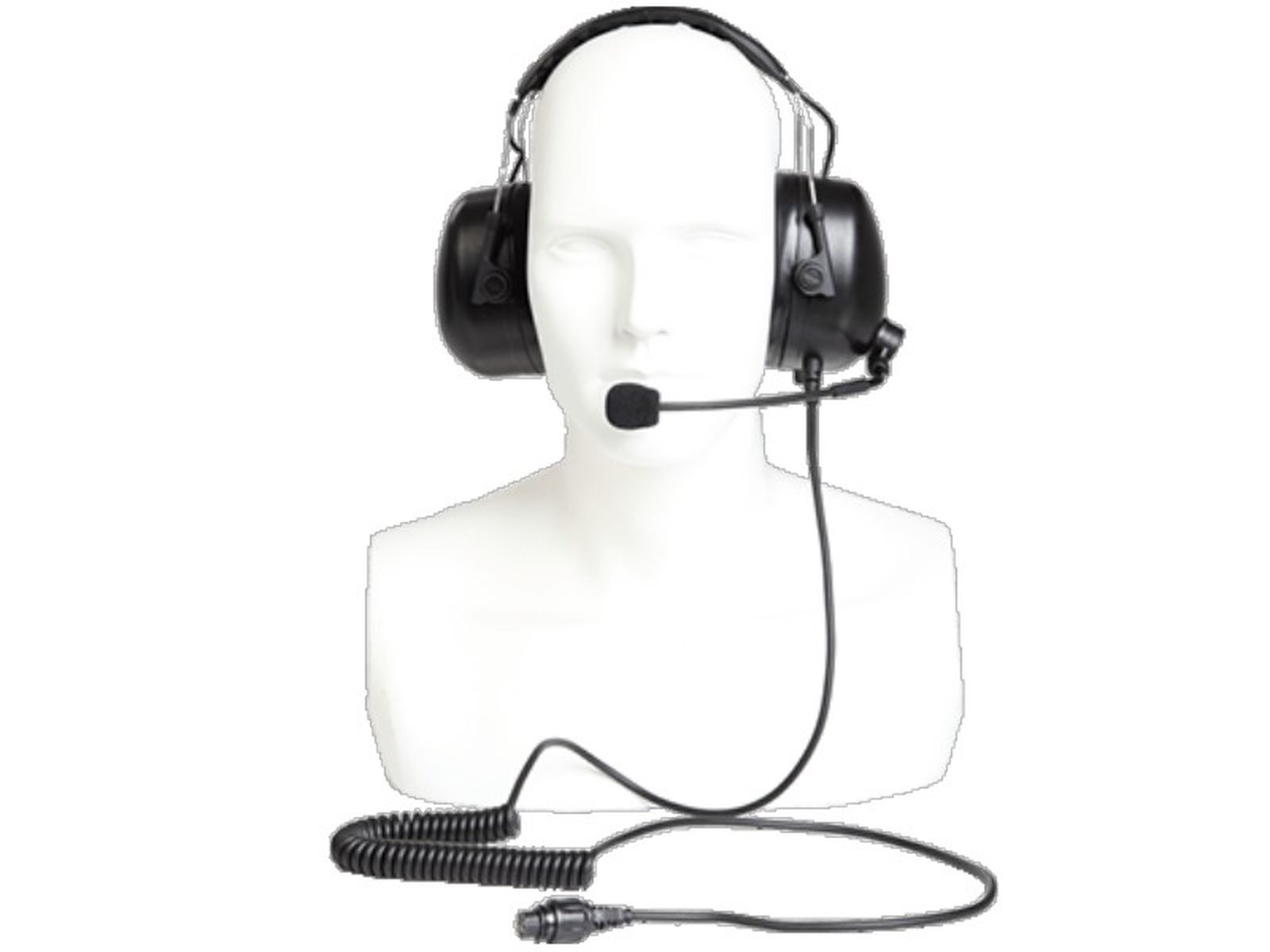 Hytera ECA01 Gehrschutz-Sprechsatz mit Sprechtaste