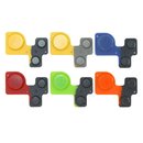 Swissphone BOSS Tastaturmatte rot/schiefergrau