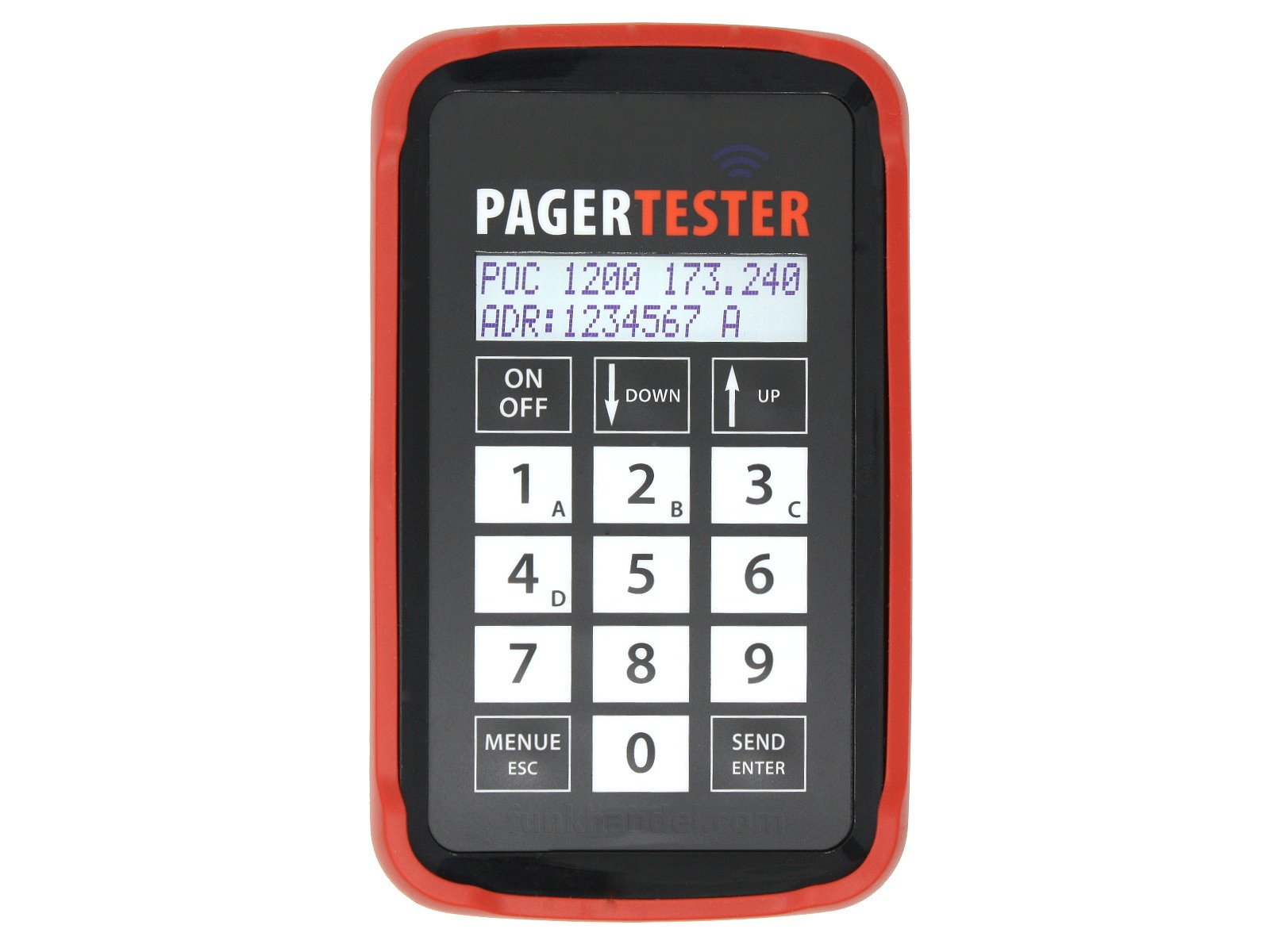 Pager-Tester analog/digital