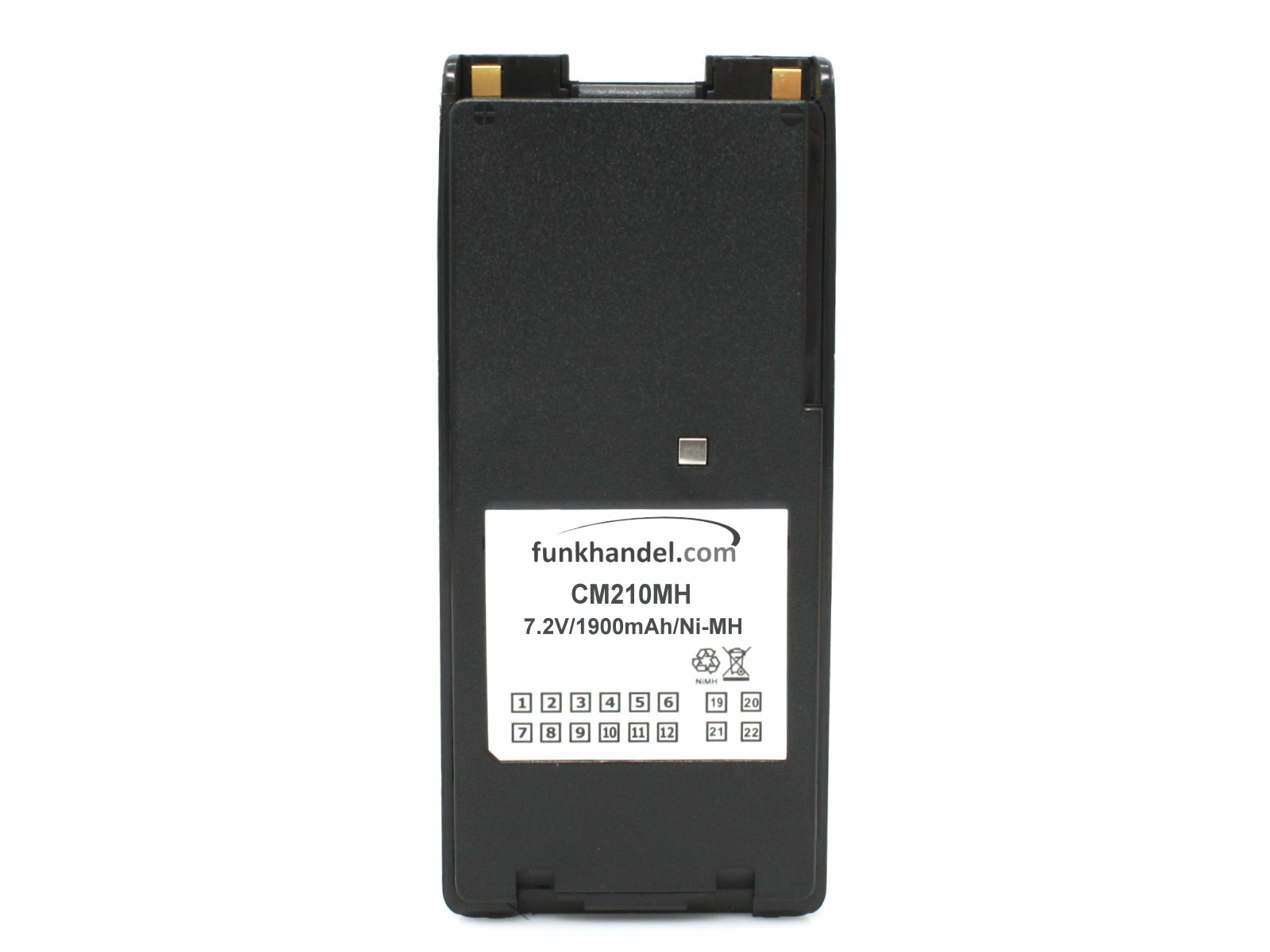 Icom BP-210N OEM Akku 1,9 AH NiMH