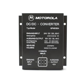 Motorola GPN6126A Spannungswandler 24V/12V 6A