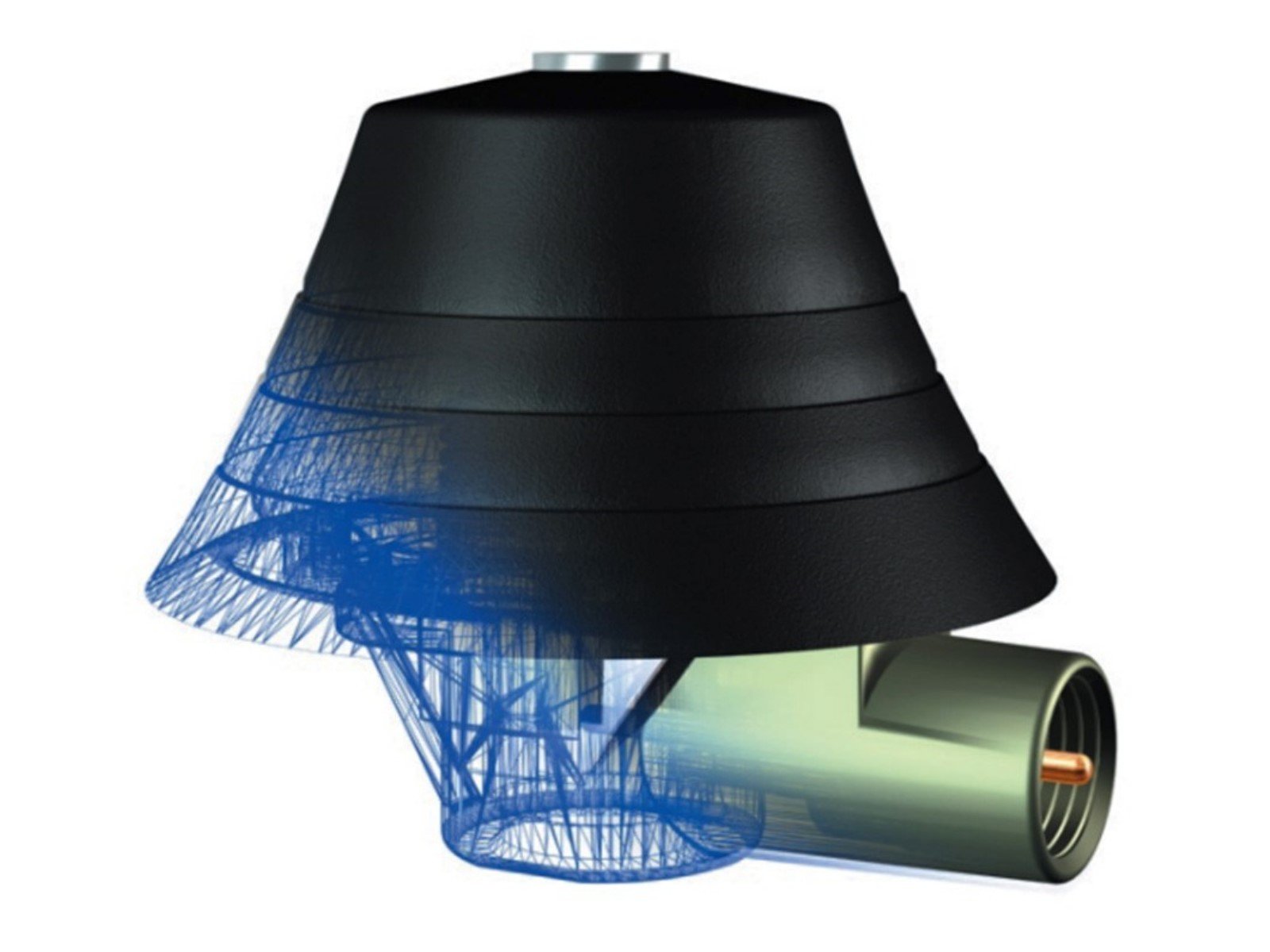 SMARTEQ Base 2500 FME Antennenfu rund