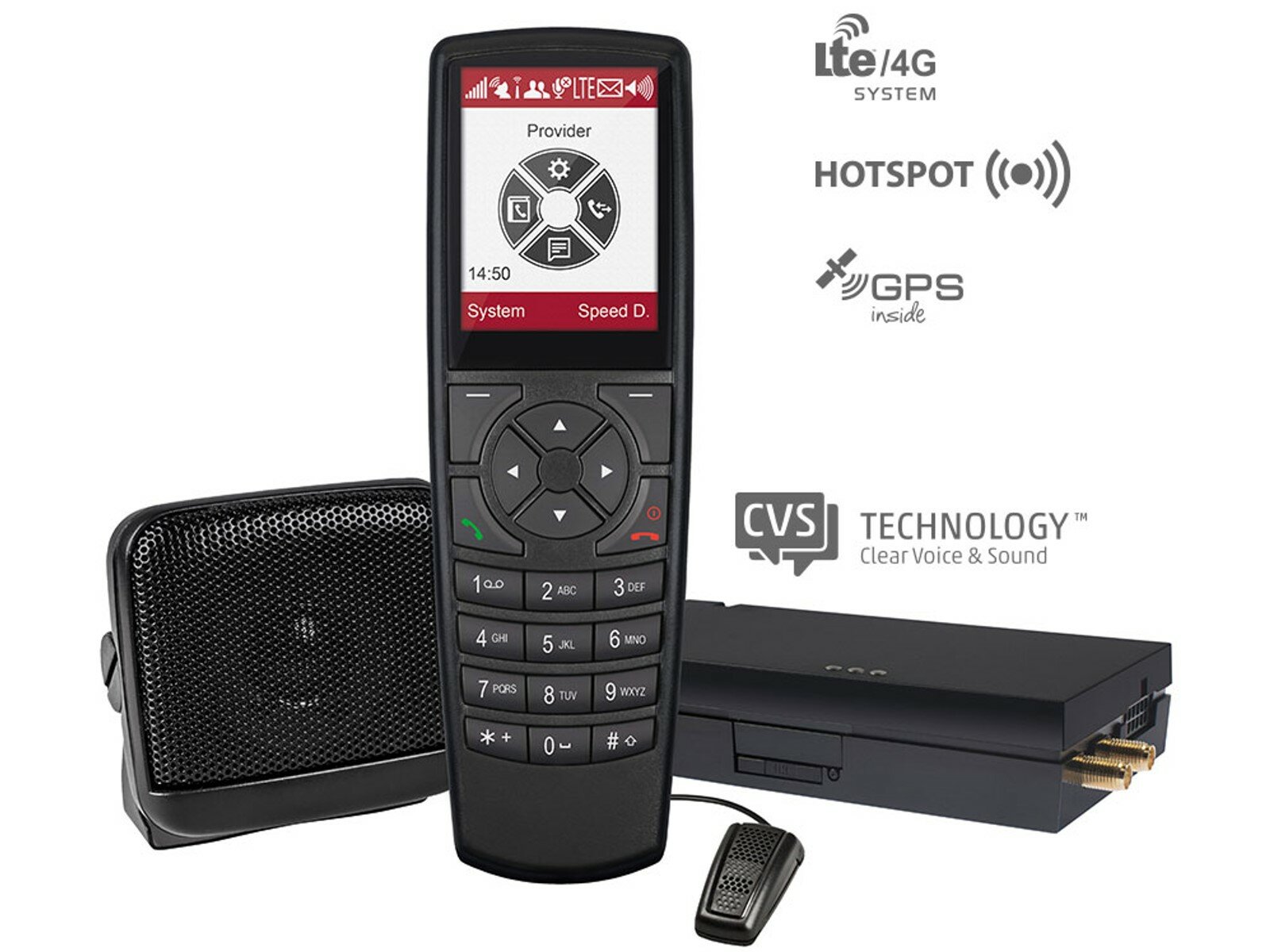 Peitel PTCarPhone6 EU Fahrzeugtelefon