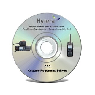 Hytera CPS Programmiersoftware BP5 Serie