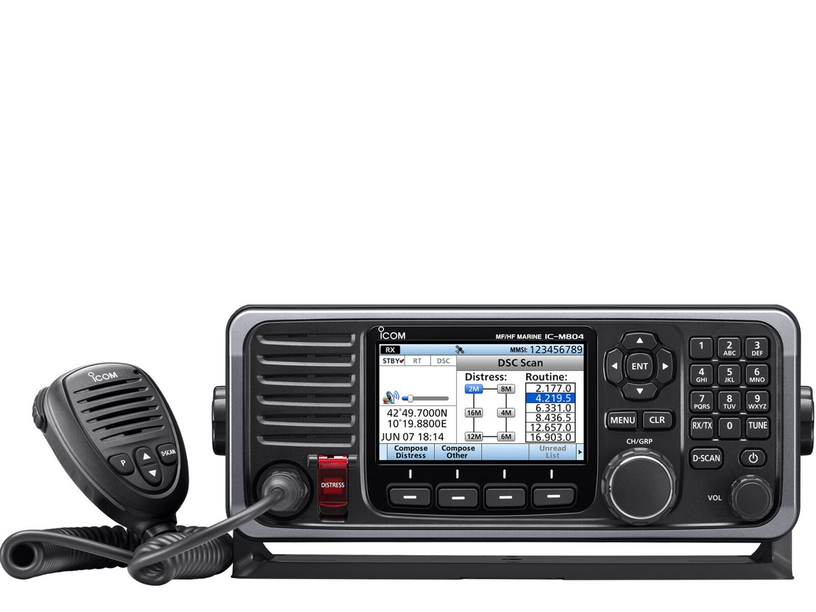 Icom IC-M804 Seefunkanlage