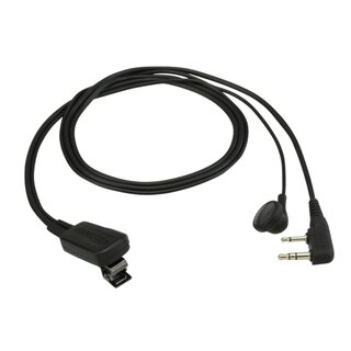 Kenwood EMC-11W Clip Mikrofon mit Ohrhrer und PTT